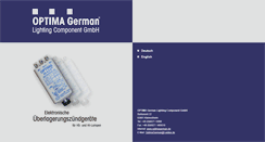 Desktop Screenshot of optimagerman.de